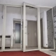 Porte de hall d'immeuble à Sartrouville